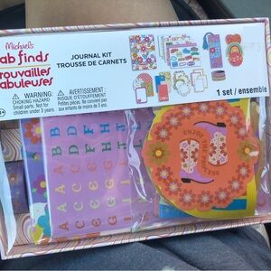 Michaels Colorful Journal Kit with Stickers